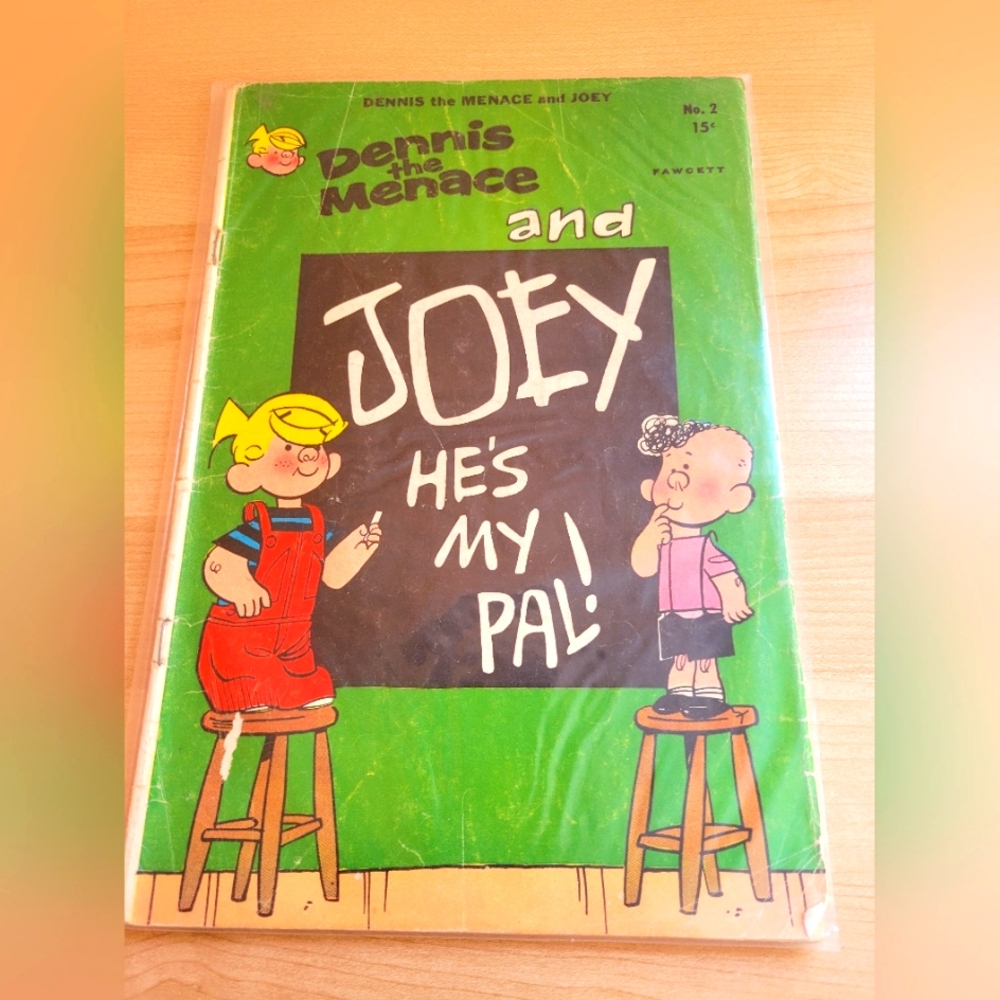 Dennis the Menace Comic Book - Green Cover